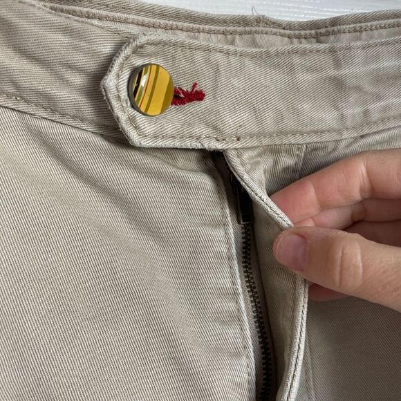 Keanan Duffty England's Dreaming Shorts Size 36 Khaki Tan Loose READ - Picture 2 of 10